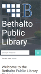 Mobile Screenshot of bethaltolibrary.org